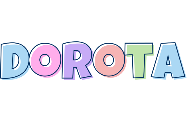 Dorota pastel logo