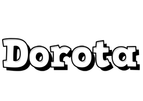 Dorota snowing logo