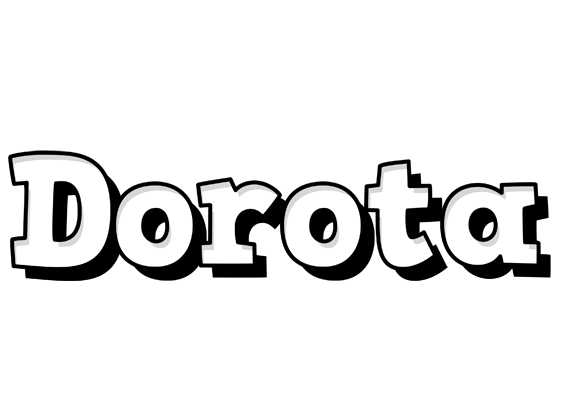 Dorota snowing logo