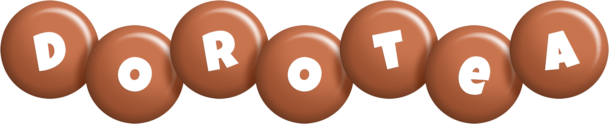 Dorotea candy-brown logo