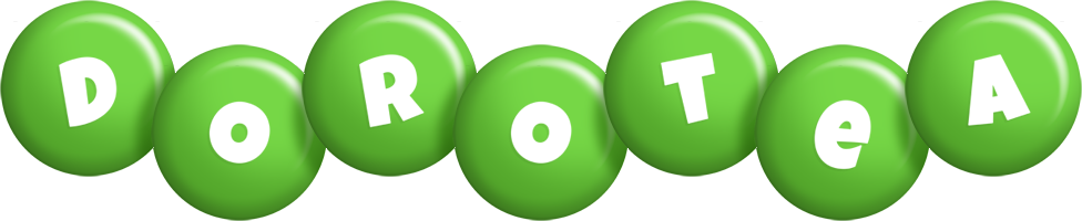 Dorotea candy-green logo