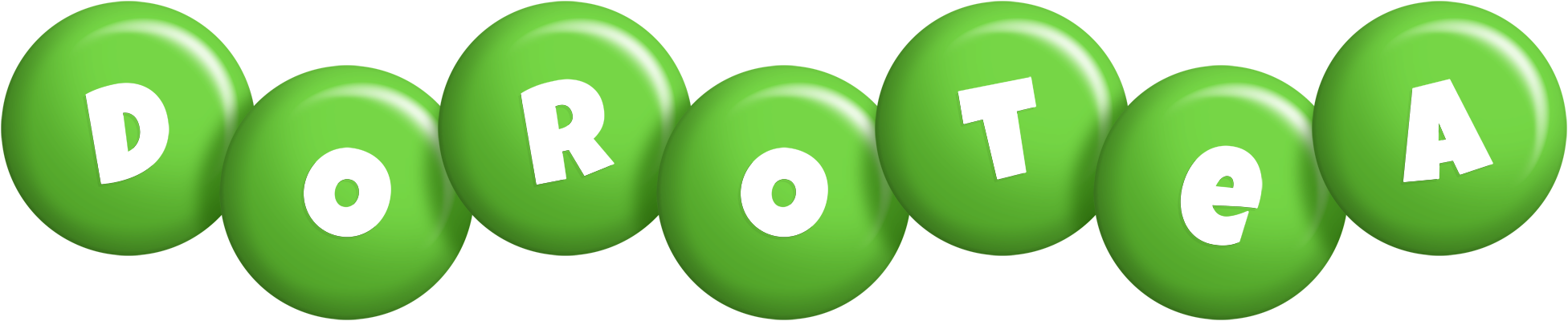 Dorotea candy-green logo