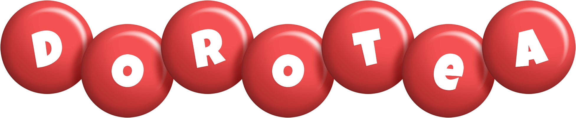 Dorotea candy-red logo