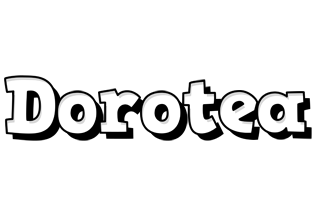 Dorotea snowing logo