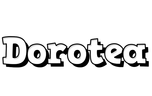 Dorotea snowing logo