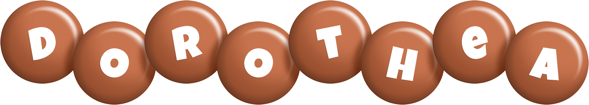 Dorothea candy-brown logo