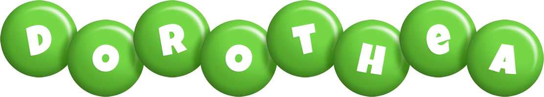 Dorothea candy-green logo