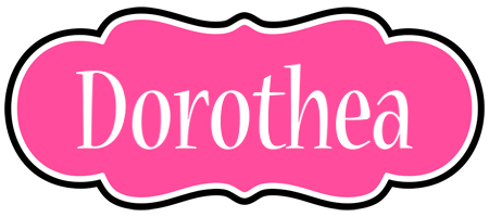 Dorothea invitation logo