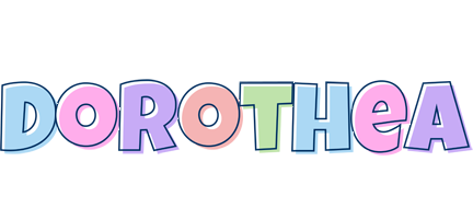 Dorothea pastel logo