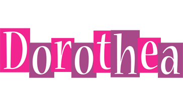 Dorothea whine logo