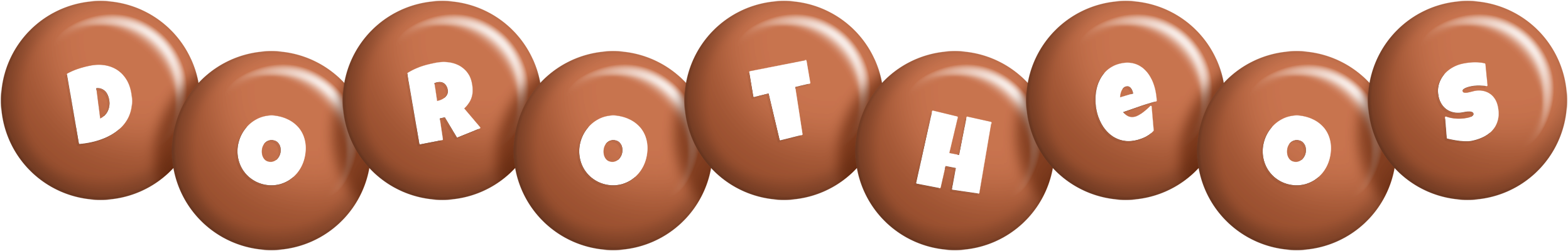 Dorotheos candy-brown logo
