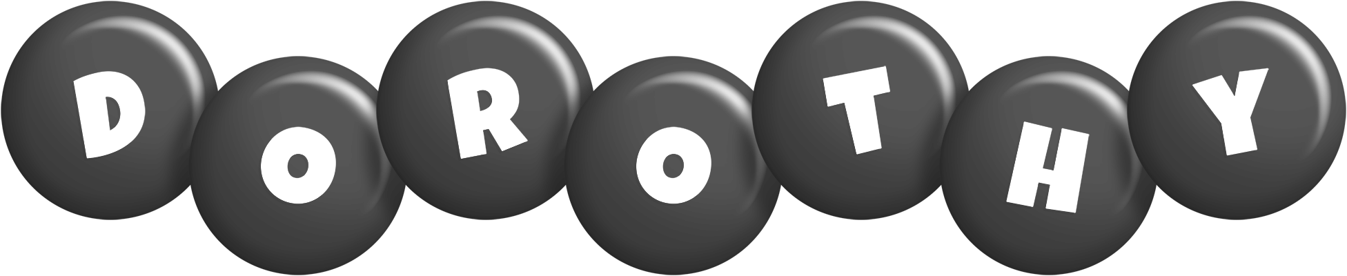 Dorothy candy-black logo