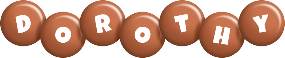 Dorothy candy-brown logo