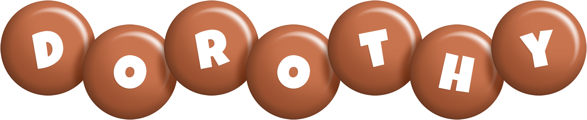 Dorothy candy-brown logo