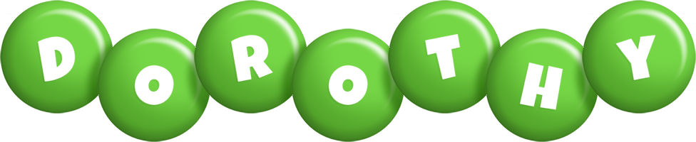 Dorothy candy-green logo