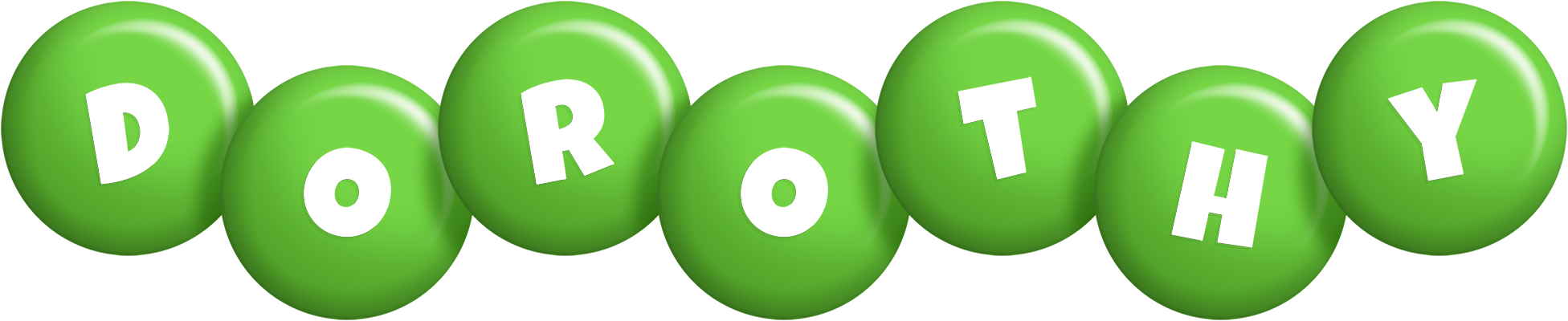 Dorothy candy-green logo