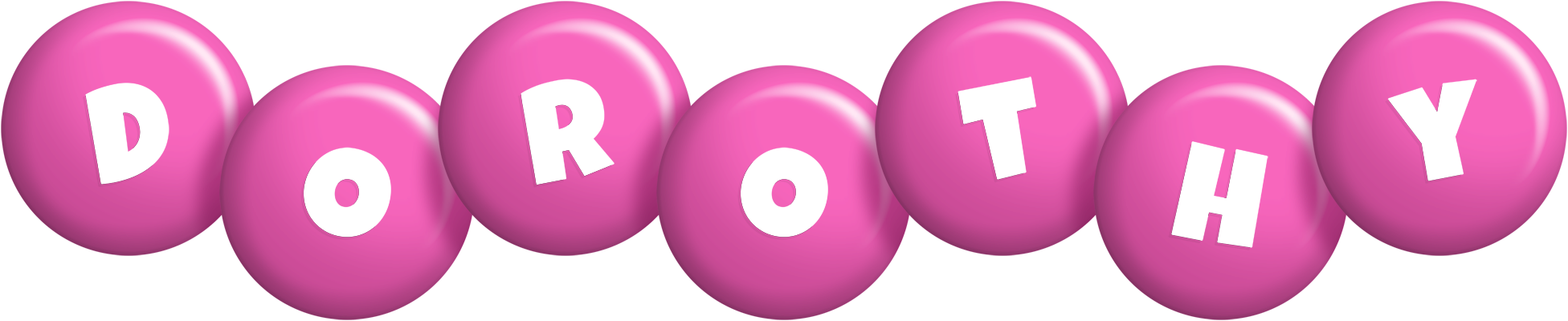 Dorothy candy-pink logo