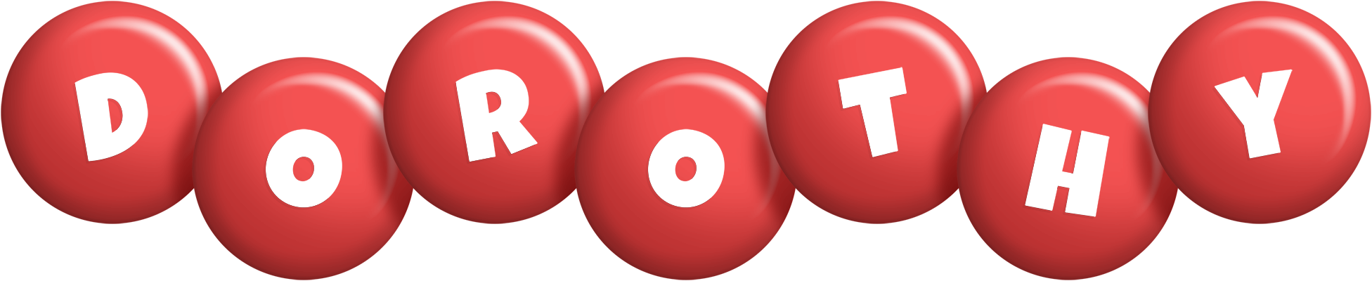 Dorothy candy-red logo