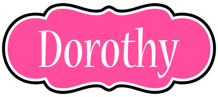 Dorothy invitation logo