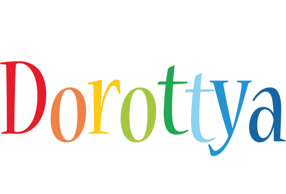 Dorottya birthday logo