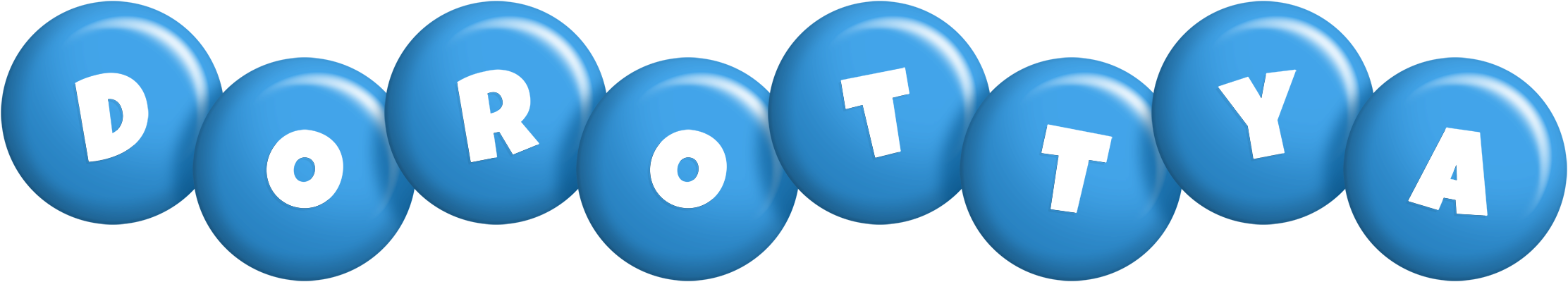 Dorottya candy-blue logo
