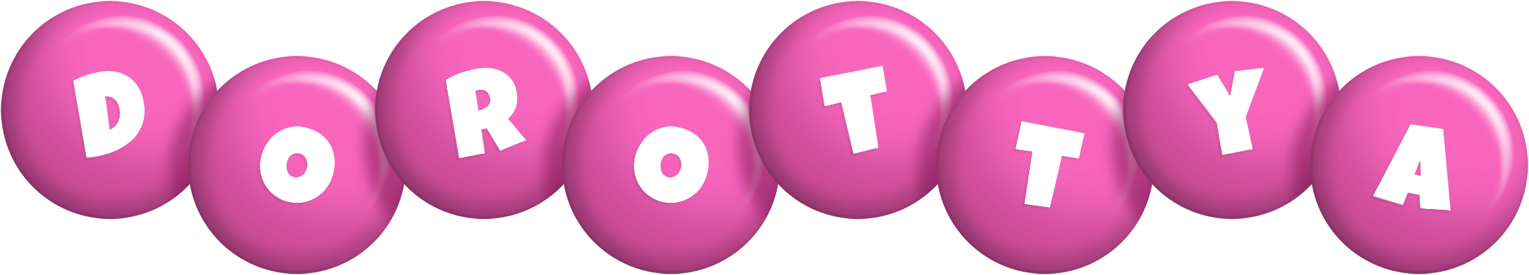 Dorottya candy-pink logo