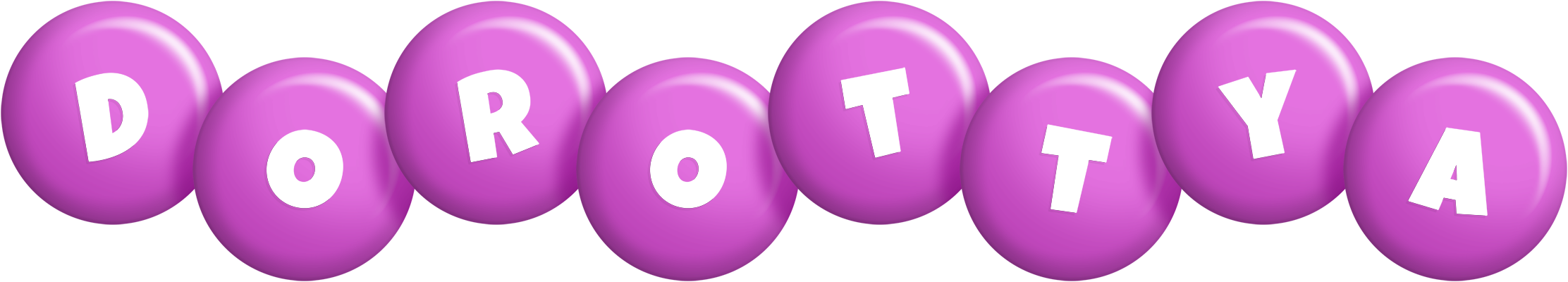 Dorottya candy-purple logo