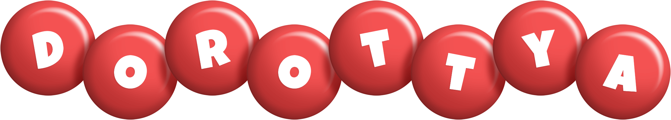 Dorottya candy-red logo