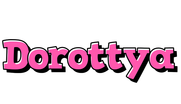 Dorottya girlish logo