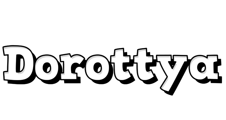 Dorottya snowing logo