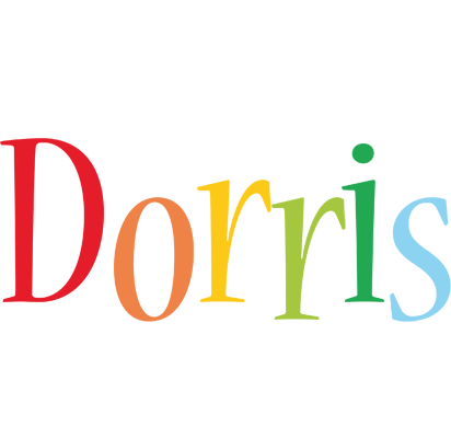 Dorris birthday logo