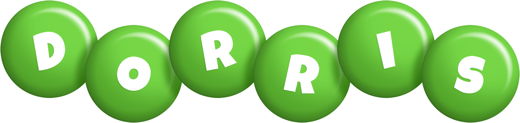 Dorris candy-green logo