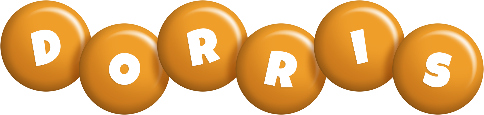 Dorris candy-orange logo