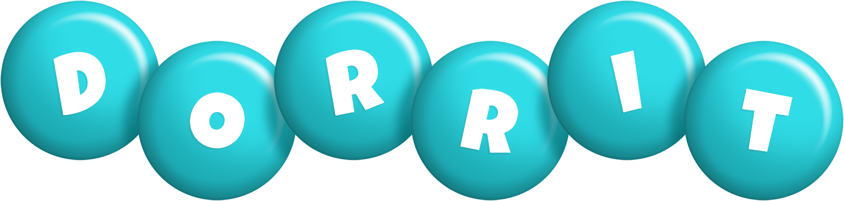 Dorrit candy-azur logo