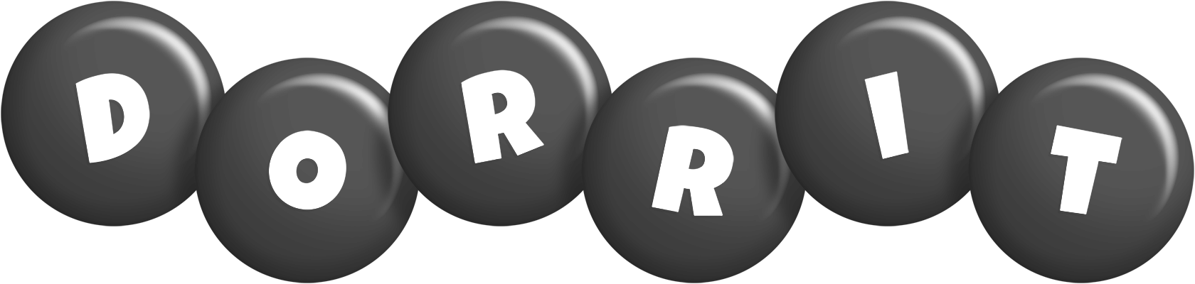 Dorrit candy-black logo