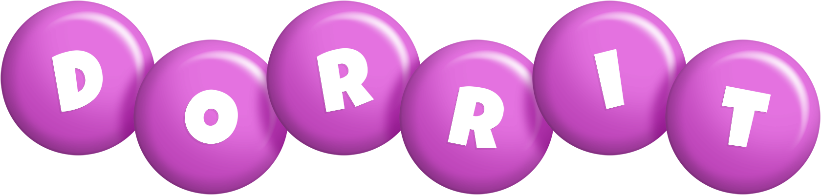 Dorrit candy-purple logo