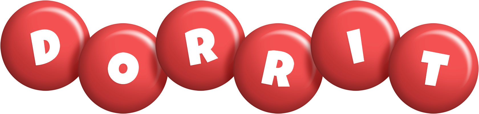 Dorrit candy-red logo
