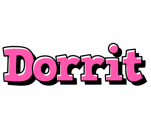 Dorrit girlish logo