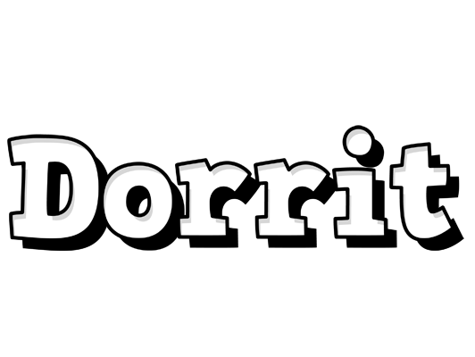 Dorrit snowing logo