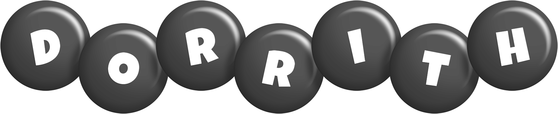 Dorrith candy-black logo
