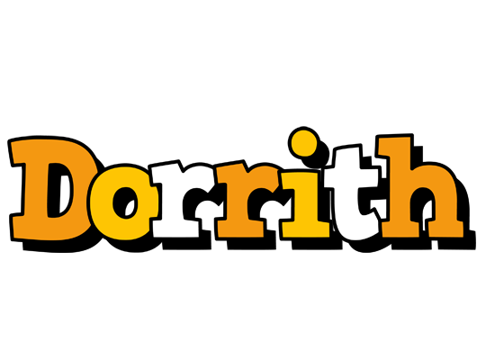 Dorrith cartoon logo