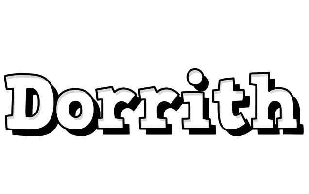 Dorrith snowing logo