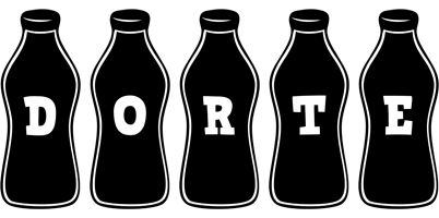 Dorte bottle logo