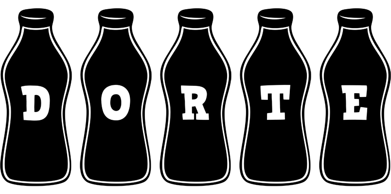 Dorte bottle logo