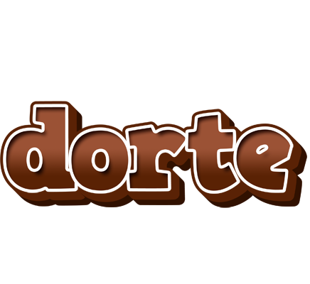Dorte brownie logo