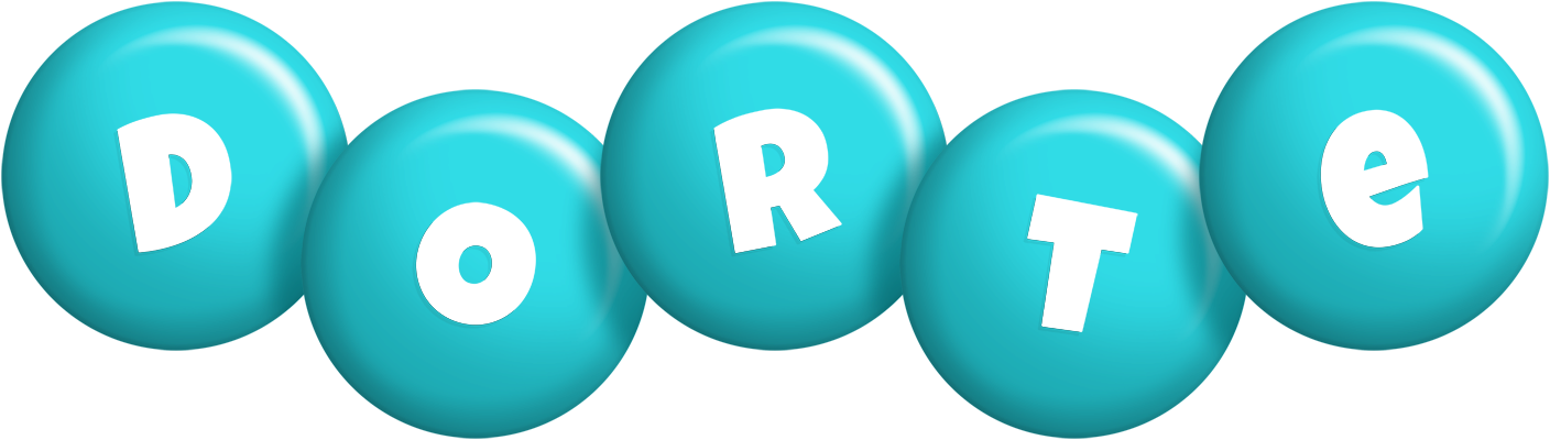 Dorte candy-azur logo