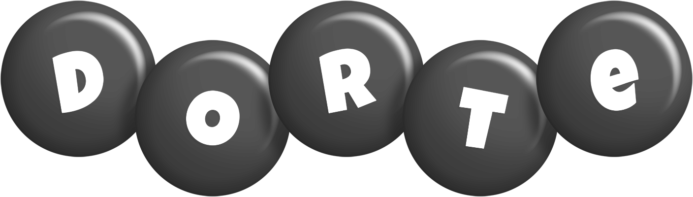 Dorte candy-black logo