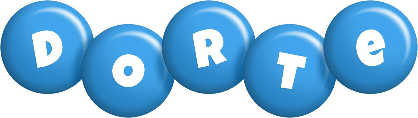 Dorte candy-blue logo