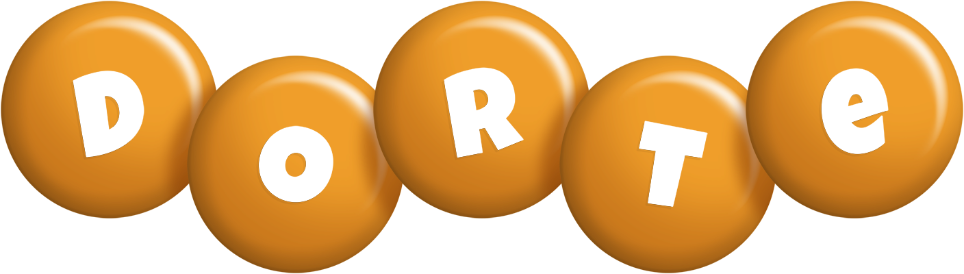 Dorte candy-orange logo