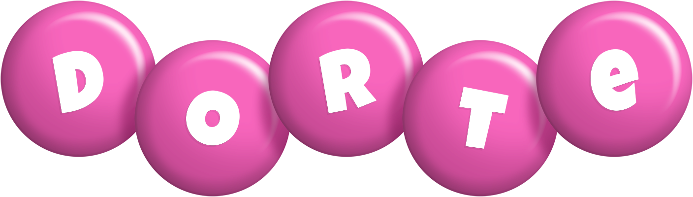 Dorte candy-pink logo